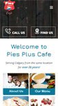 Mobile Screenshot of piespluscafe.com
